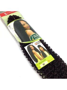 X-Pression Jerry Curl Hair Extensions 24" Color 950 Crochet Braid
